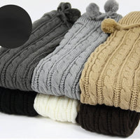 65cm Women's Long Leg Warmers Thickened Over Knee Warm Boot Cover Lolita Knitted Crochet Socks Boot Cuffs Pile Socks Party Dance