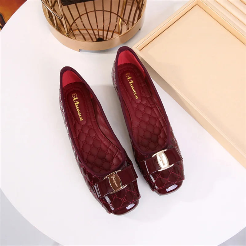 New 2022 Women's Flat Shoes Designer Shoes Woman Luxury Moccasins Fashion Women Flats Office Ladies Shoes Zapatillas Mujer