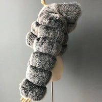 Loose Thick Fur Plush Jacket Women Girls Fashion Winter Faux Fur Cropped Coat Fluffy Zip Hooded Warm Short Jacket