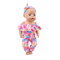 Doll Clothes Unicorn Suits Fit 18 Inch American Of Girl`s &Baby Born Doll 43cm Born Babies Doll Clothes，Toys For Girls