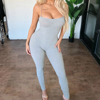 hirigin 2021 Fashion Knitted Stretchy Jumpsuits Backless Bandage Slash Neck Active Clubwear Skinny Romper Women Gym Bodycon