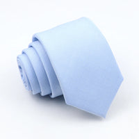 New Classic Solid Color Ties High Quality Soft Thin Casual Skinny Black Beige Blue Neck Tie Business Wedding Dinner Slim Men Tie