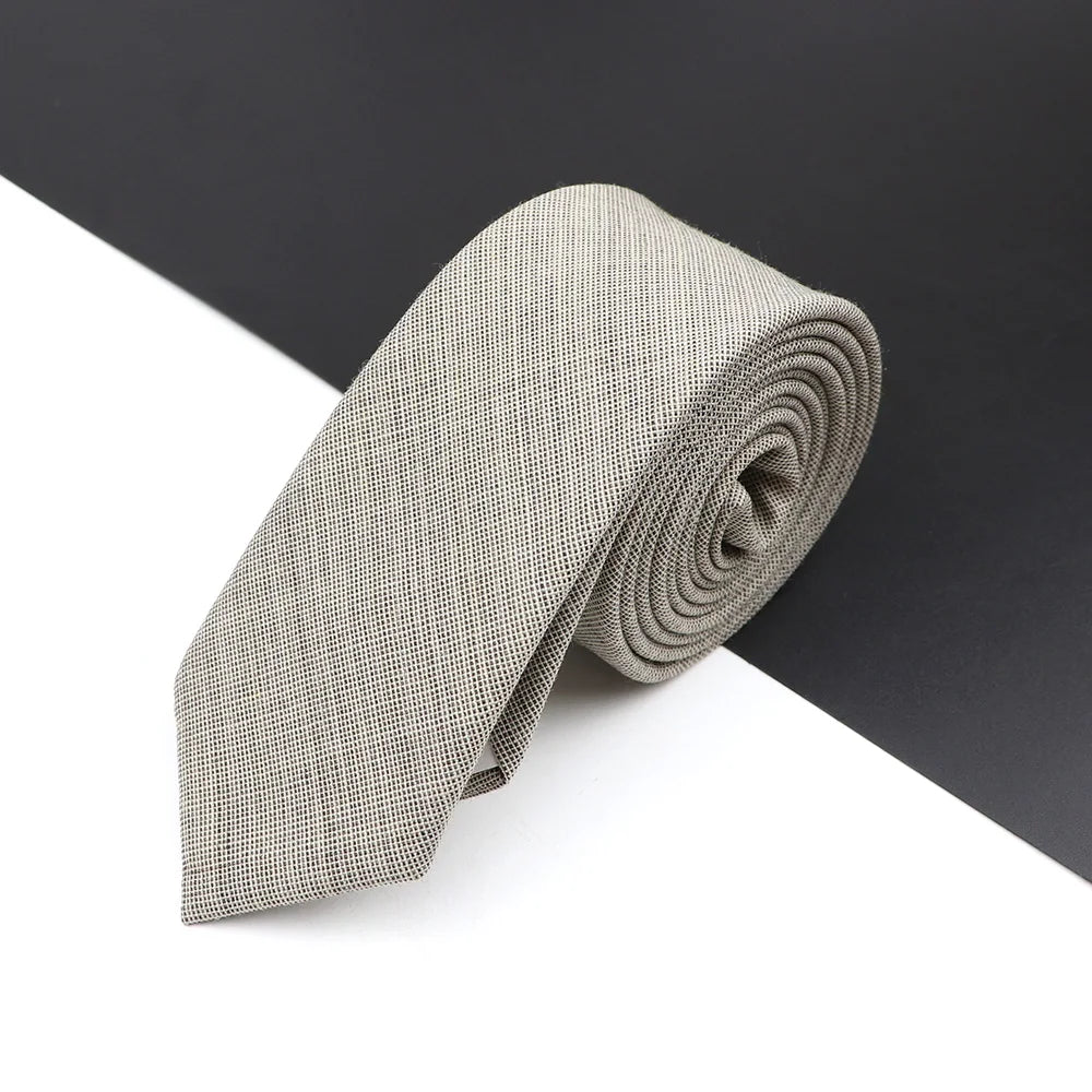 High Quality Classical Color Black Grey Skinny 100% Wool Tie Men Necktie For Business Meeting Fashion Shirt Dress Accessories