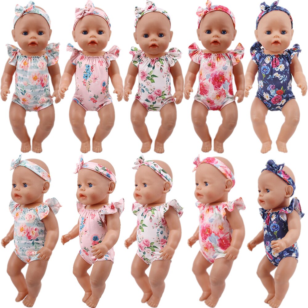 Doll Clothes Unicorn Suits Fit 18 Inch American Of Girl`s &Baby Born Doll 43cm Born Babies Doll Clothes，Toys For Girls