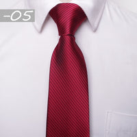 classic men business formal wedding tie 8cm stripe neck tie fashion shirt dress accessories