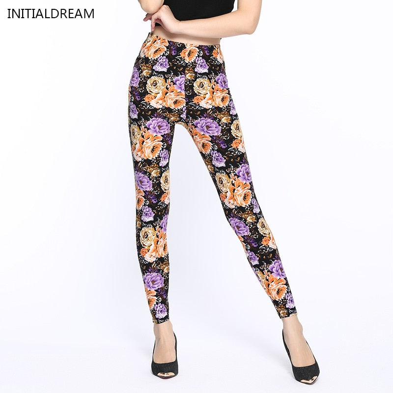 2022 Camouflage Printing Elasticity Leggings Fitness Pants Legins Casual Legging For Women