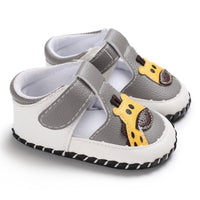 Fashion Newborn Baby Boys Shoes Cartoon Giraffes Print Cute Spring&Summer Boys Girls Shoes First Walkers 0-18M