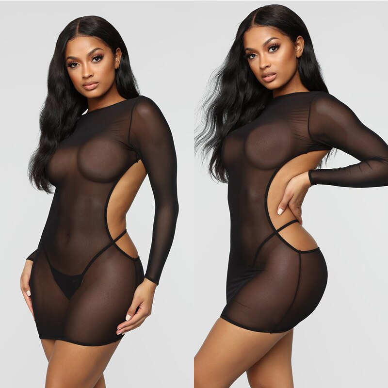 Sexy Women Bodycon Mini Dress Mesh Sheer Summer Dresses Mega Mart Center Sexy Women Bodycon Mini Dress Mesh Sheer Summer Dresses Mega Mart Center