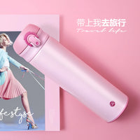 Stainless Steel Insulated Thermal Water Bottle, Thermos for Tea, Coffee, Travel Mug, Vacuum Flasks, a Termos Cup, 500 ml