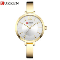 CURREN Fashion Dress Ladies Bracelet Watches Womens Quartz Stainless Steel Band Wristwatch Hot Gift Women&#39;s Watch Reloj Mujer