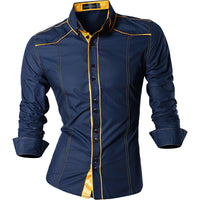 jeansian Spring Autumn Features Shirts Men Casual Shirt New Arrival Long Sleeve Casual Male Shirts Z034