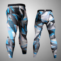 Men&#39;s Fitness Running Tights Gym training pants Camouflage Tracksuit Compression pants Jogging clothing leggings rashgard men