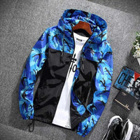 Spring Autumn Coat Men Jacket Camouflage Young Couples Outerwear Colorful Tops Clothes Casual Big Boys Jackets for Men MY015