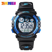 SKMEI Brand Sport Children Watch Waterproof LED Digital Kids Watches Luxury Electronic Watch for Kids Children Boys Girls Gifts