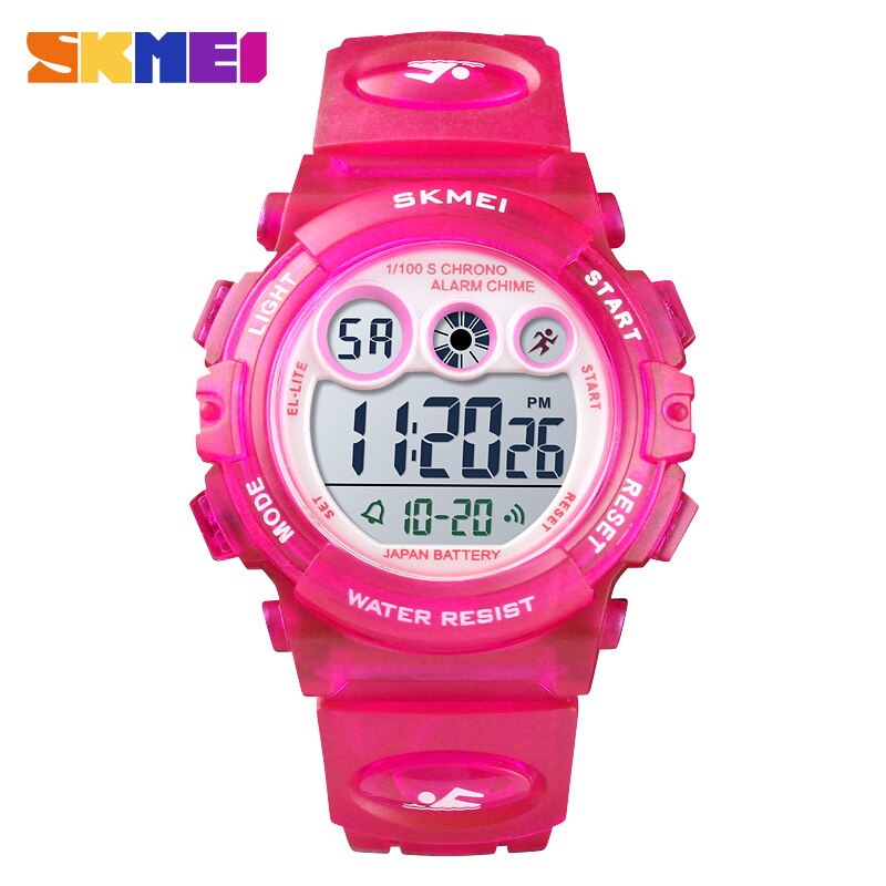 SKMEI Brand Sport Children Watch Waterproof LED Digital Kids Watches Luxury Electronic Watch for Kids Children Boys Girls Gifts