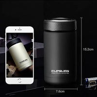 400ml Business Style Stainless Steel Thermos Mugs Car Vacuum Flasks Coffee Tea Cups Thermol Water Insulated Bottle Tumbler