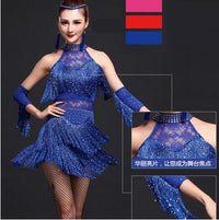 New Latin Dance Dress Women/Girls/Lady New Sexy Fringe Salsa/Ballroom/Tango/Cha Cha/Rumba/Samba/Latin Dresses For Dancing