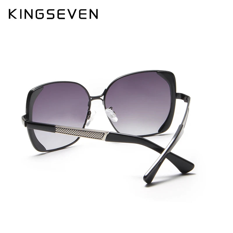 KINGSEVEN Retro Sun glasses Polarized Luxury Ladies Brand Designer Women Sunglasses Eyewear oculos de sol feminino