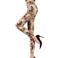 Sexy Printed Pants Fitness Leggins Elastic Casual Women Sexy Leggings Push Up High Waist Trousers