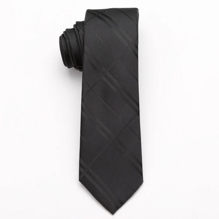 XGVOKH 20 Style Neck Tie Men Skinny necktie wedding ties Polyester Black Dot fashion Mens Business Bowtie Shirt Accessories