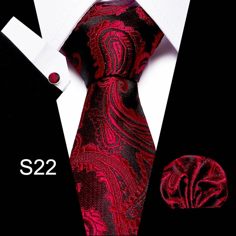 Fashion Business Silver Plaid Silk Men's Tie NeckTie 7.5cm Ties for Men Formal Luxury Wedding Quality Gravata group tie