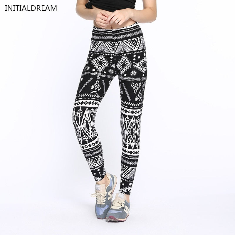 2022 Camouflage Printing Elasticity Leggings Fitness Pants Legins Casual Legging For Women