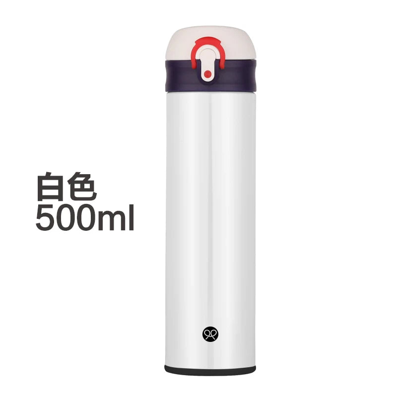 Stainless Steel Insulated Thermal Water Bottle, Thermos for Tea, Coffee, Travel Mug, Vacuum Flasks, a Termos Cup, 500 ml