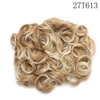 HAIRRO Large Comb Clips In Curly Hair Extension Synthetic Hair Pieces Chignon Women Updo Cover Hairpiece Extension Hair Bun