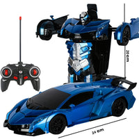 2 in 1 Electric RC Car Transformation Robots Children Boys Toys