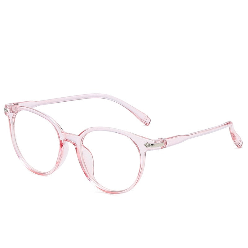 Elbru Optical Eye Glasses Frames for Women Men Ultralight Eyeglasses Frame Female Male Transparent Black Pink Blue oculos