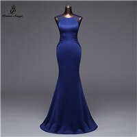 Poems Songs New Simple Mermaid  Evening Dress prom gowns Formal Party dress vestido de festa Elegant Vintage robe longue