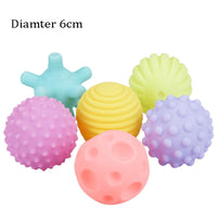 1pcs Diameter 6cm Squeaky Pet Dog Ball Toys for Small Dogs Rubber Chew Puppy Toy