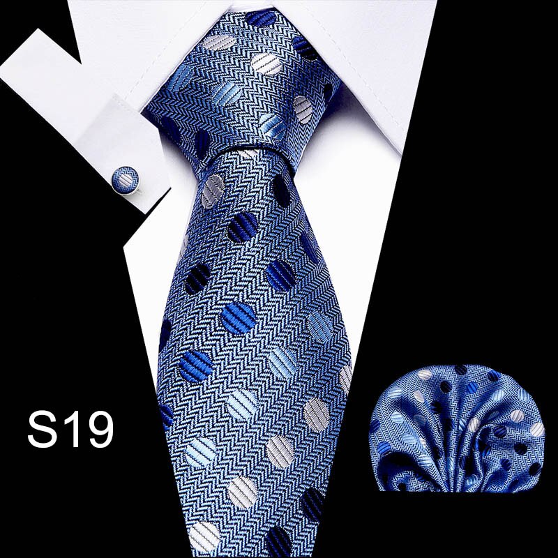 Fashion Business Silver Plaid Silk Men's Tie NeckTie 7.5cm Ties for Men Formal Luxury Wedding Quality Gravata group tie