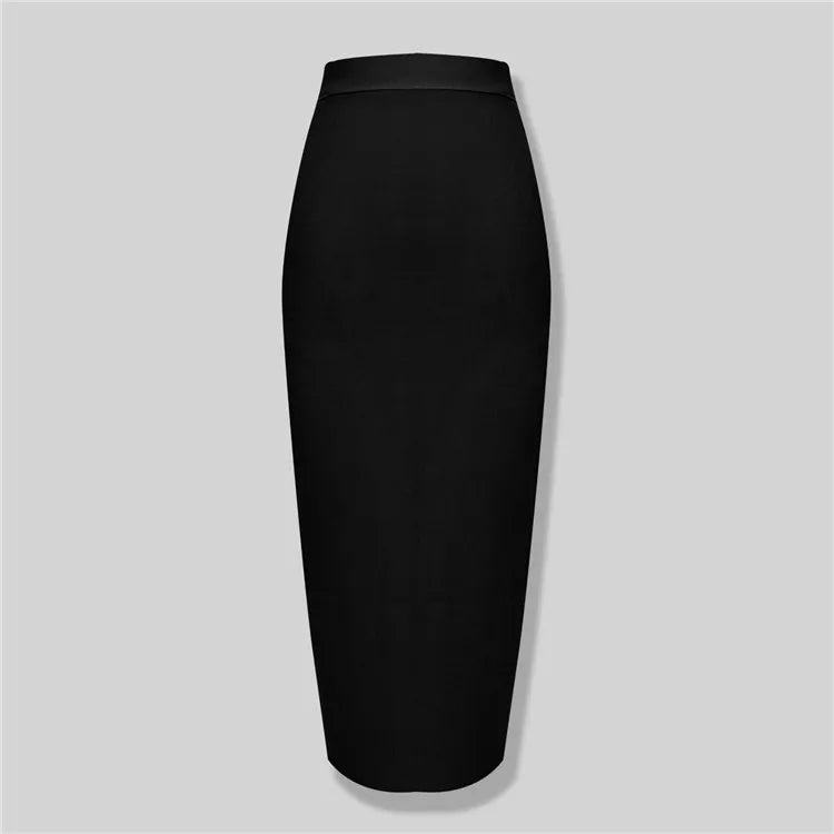 New Fashion 13 Colors XL XXL Sexy Knee Length Bandage Skirt Women Elas –  Mega Mart Center