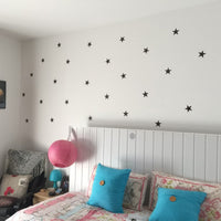 Baby Nursery Bedroom Stars Wall Sticker For Kids Room Home Decoration Children Wall