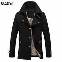 BOLUBAO Men Jacket Coat Fashion Trench Coat Jaqueta Masculina Veste Homme Brand Casual Fit Overcoat Outerwear Jacket Male