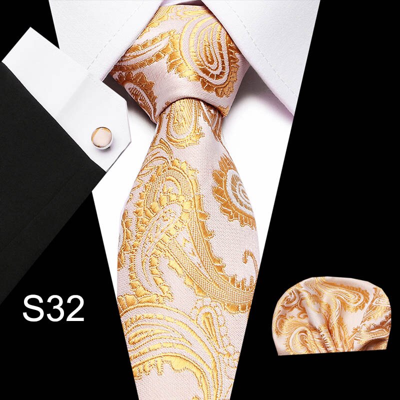 Fashion Business Silver Plaid Silk Men's Tie NeckTie 7.5cm Ties for Men Formal Luxury Wedding Quality Gravata group tie