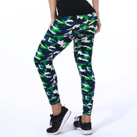 2022 Camouflage Printing Elasticity Leggings Fitness Pants Legins Casual Legging For Women