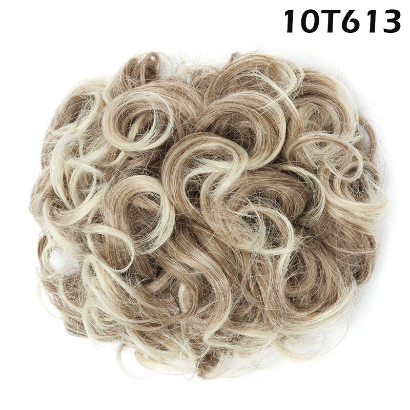 HAIRRO Large Comb Clips In Curly Hair Extension Synthetic Hair Pieces Chignon Women Updo Cover Hairpiece Extension Hair Bun