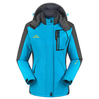 Outdoor Winter Women Skiing Jackets Snowboarding Jacket Colorful Windproof Breathable Ski Hiking Jackets Girls Warm Coat -30 Deg