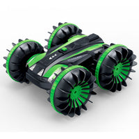 360 Rotate Rc Cars Remote Control Stunt Car 2 Sides Waterproof Driving On Water And Land Amphibious Electric Toys For Children