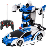 2 in 1 Electric RC Car Transformation Robots Children Boys Toys