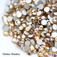 SS16 SS20 SS30 Glitter Rhinestone Crystal AB Non Hot Fix Flat back Rhinestone Apparel for Nail Art Fabric Garment