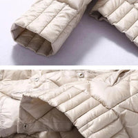 SEDUTMO Winter Women Down Jackets Ultra Light Duck Down Coat Short Puffer Jacket  Autumn Parkas ED039