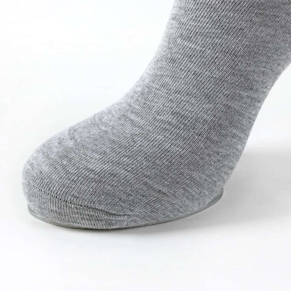 10 Pairs / Pack Men's Bamboo Fiber Socks Short High Quality New Casual Breatheable Anti-Bacterial Man Ankle Socks Men