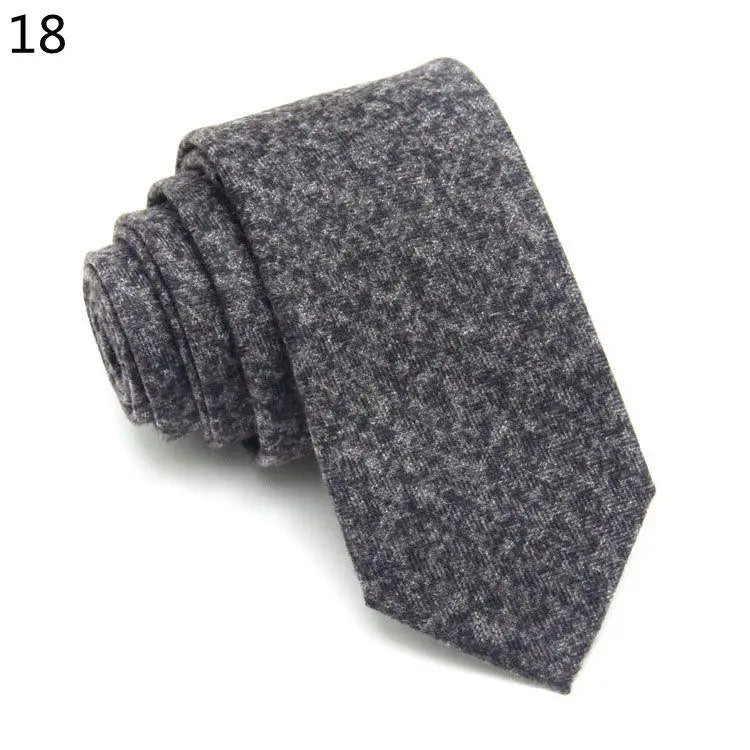 Fashion Men's Colourful Tie Cotton Formal Classic Plaid Ties Necktie Narrow Slim Skinny Cravate Narrow Thick Neckties For Man
