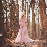 Chiffon Maternity Photography Props Dresses Sexy Pregnancy Dress Clothes For Pregnant Women Maxi Maternity Gown For Photo Shoots