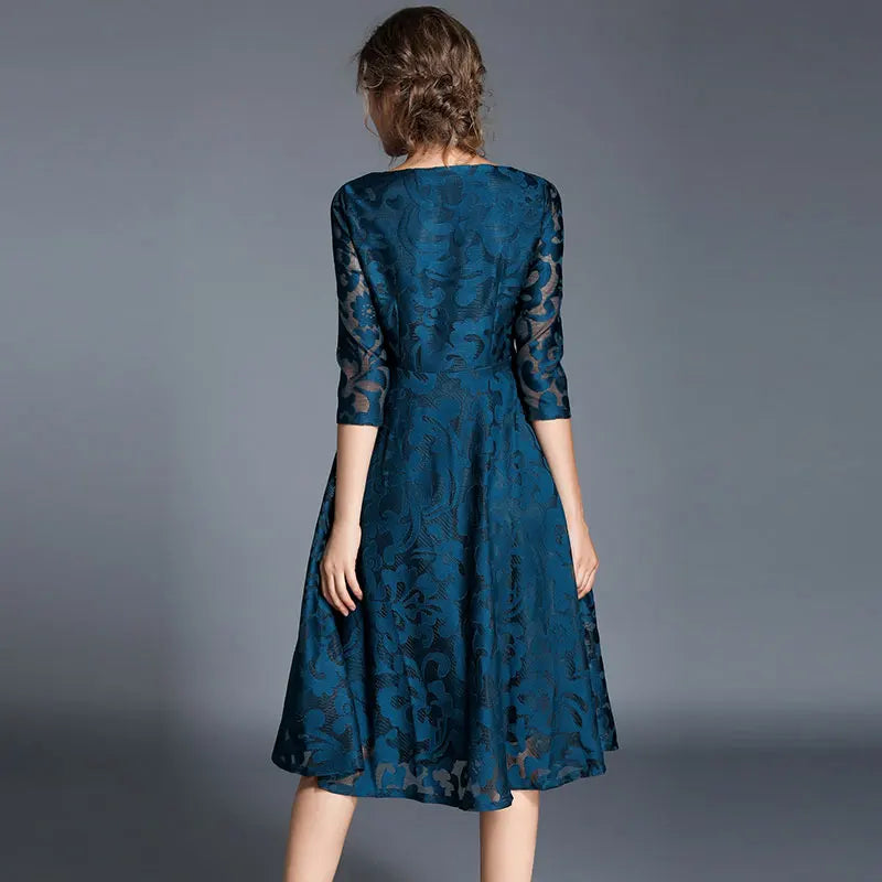 Borisovich New 2018 Spring Fashion England Style Luxury Elegant Slim L – Mega Mart Center