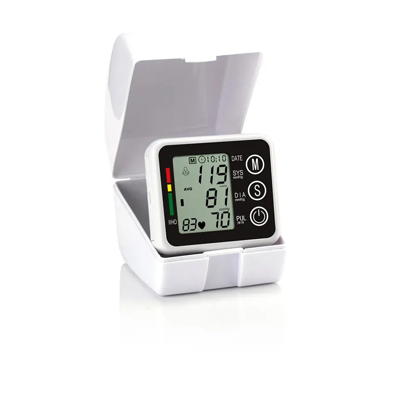 ZOSS latest models  Wrist Digital Blood Pressure Monitor  English / Russian / Portuguese / Spanish Voice  Broadcast Tonometer