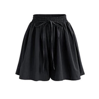 Summer Women Shorts High Waist Loose Chiffon Shorts Female Slacks Female Shorts 8001